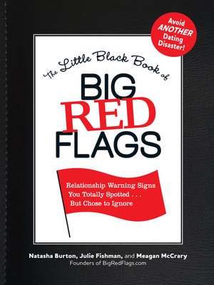 cover image of The Little Black Book of Big Red Flags